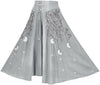 Celestia Maxi Overskirt Limited Edition Silver Pewter