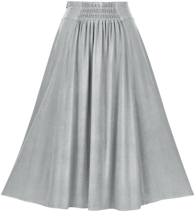 Celestia Maxi Overskirt Limited Edition Silver Pewter