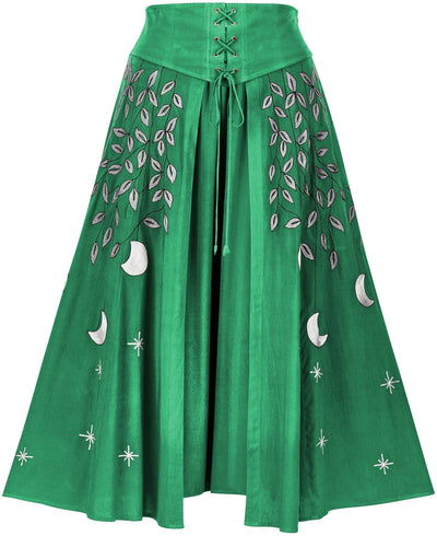 Celestia Maxi Overskirt Limited Edition Emerald Green