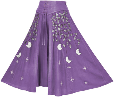 Celestia Maxi Overskirt Limited Edition Purple Thistle