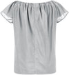 Liesl Tunic Limited Edition Silver Pewter