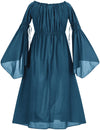 Oona Maxi Chemise Limited Edition Majolica Blue