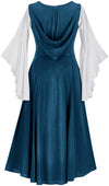 Tauriel Maxi Set Limited Edition Majolica Blue Silver Embroidery