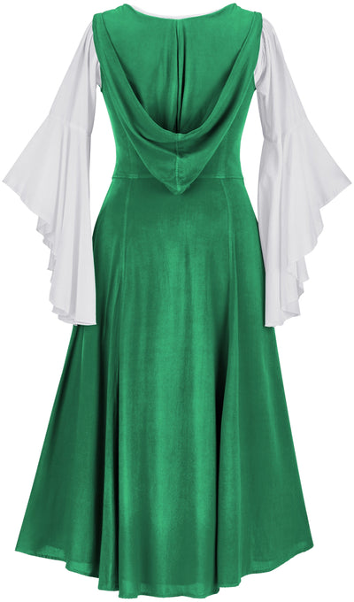 Tauriel Maxi Set Limited Edition Emerald Green Silver Embroidery