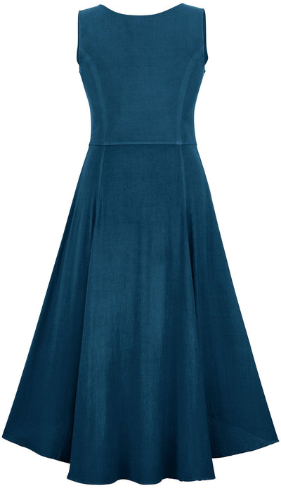 Juniper Maxi Overdress Limited Edition Majolica Blue