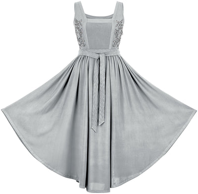 Belle Maxi Overdress Limited Edition Silver Pewter