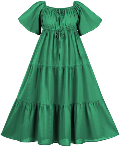 Belle Maxi Chemise Limited Edition Emerald Green