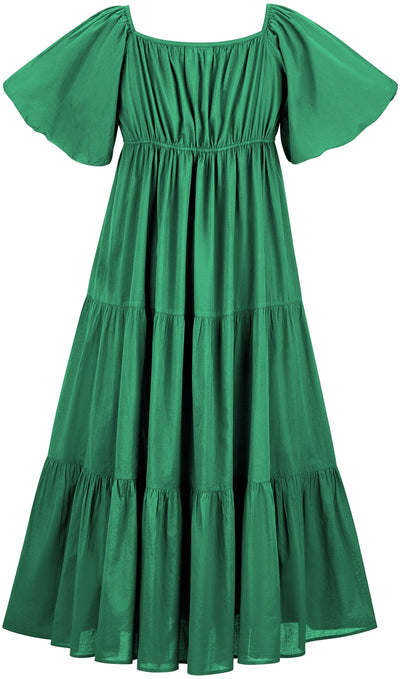 Belle Maxi Chemise Limited Edition Emerald Green