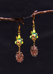 Fine Grades Acrylic Flower Drop Earrings