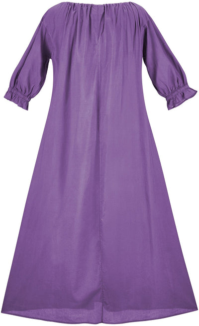 Brigid Maxi Chemise Limited Edition Purple Thistle