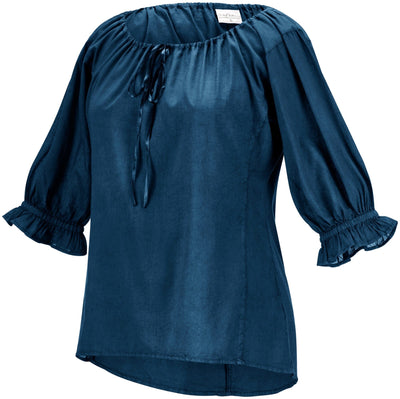 Brigid Tunic Limited Edition Majolica Blue