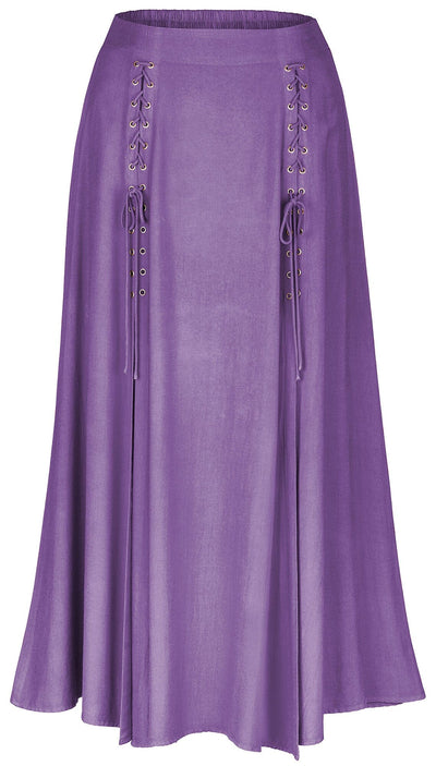 Rowan Maxi Overskirt Limited Edition Purple Thistle