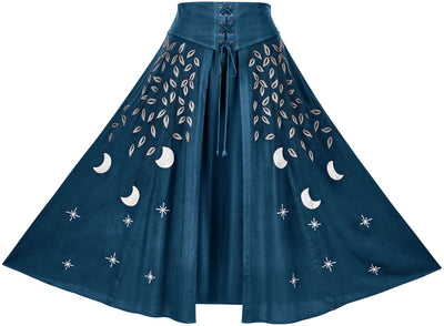 Celestia Maxi Overskirt Limited Edition Majolica Blue