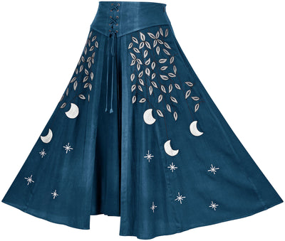 Celestia Maxi Overskirt Limited Edition Majolica Blue