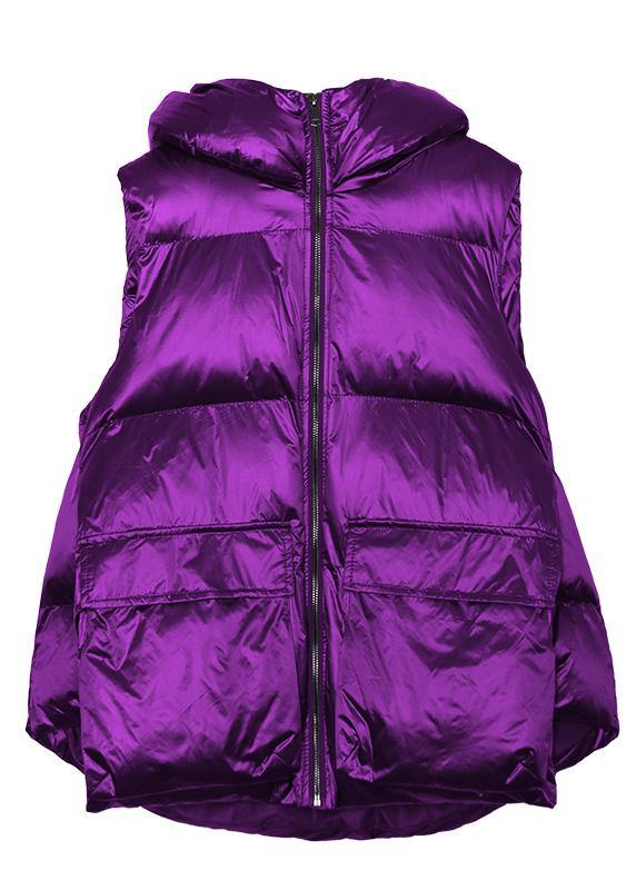 Luxury casual Jackets & Coats sleeveless winter coats silver thick winter women parka - SooLinen