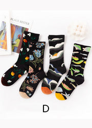 Wadensocken aus Jacquard-Baumwolle mit modernem Cartoon-Druck